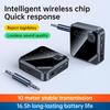 2-IN-1 Car Bluetooth 5.4 Receiver 10M Stable Transmitter 3.5mm AUX With LCD Battery Volume Display for Car Music/Hands-Free Call