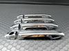 BRIGHTZ Chrome Door Handle Covers for Toyota Corolla Fielder 161 Cover NZE161G NZE NZE161 E161 160 Corolla Fielder 17863 (Full Type)