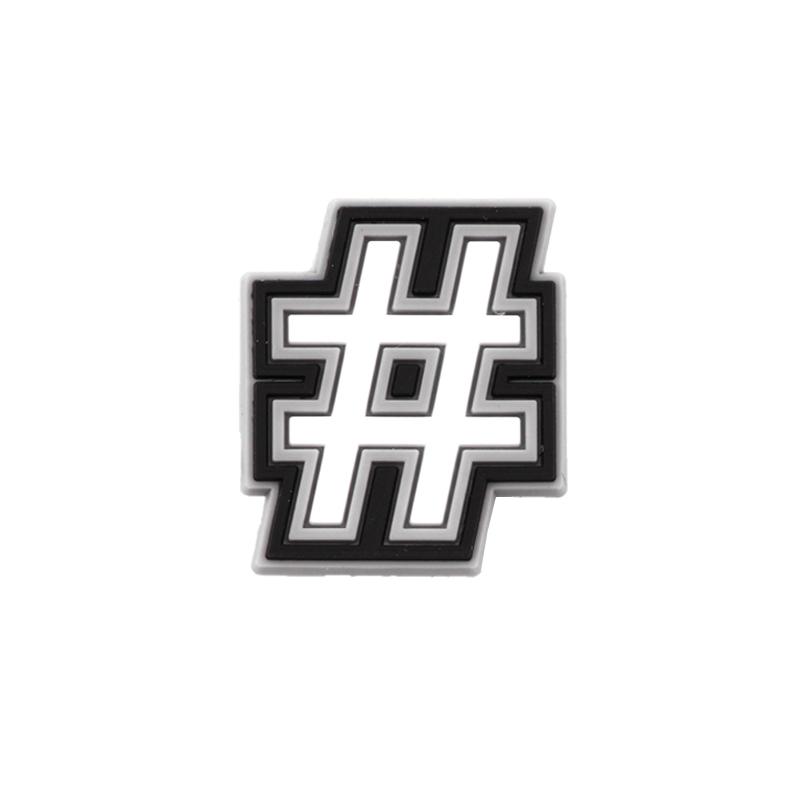 1 Pcs Letter Shoe Charms for Clog Sandals Shoe Decoration Number Alphabet Characters DIY Shoes Charm Pins for Boy Girl Men Women