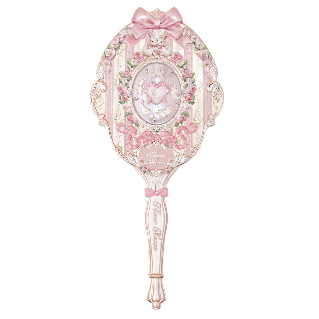Flower Know Bunny Garde Series Makeup Tools Makeup Hand-held Mirror Cosmetic
