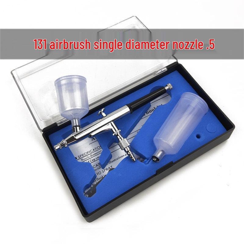 180S Double-Action Airbrush: Precision Nozzle for Gundam Coloring, Fine Art, Leather Models, and Makeup Use