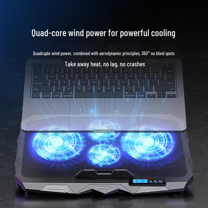 Zhuochuang Jingpin 4-Fan Laptop Cooling Pad
