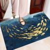 Tappeto d'ingresso in velluto di cristallo, Bagno, Camera da letto, Toilette, Cucina domestica Tappetino assorbente per i piedi, Tappeto per porta d'ingresso, Decorazione per la casa