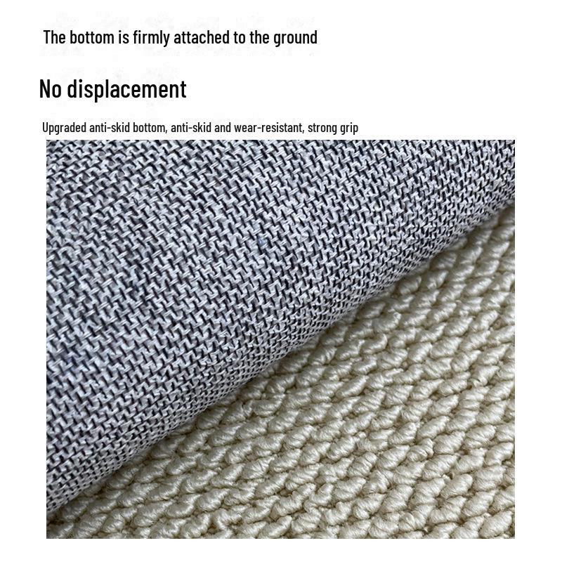 Washable Foldable Imitation Sisal Tatami Mat – Non-Slip, Easy-Care Floor Covering for Bedroom, Bay Window, or Living Room.
