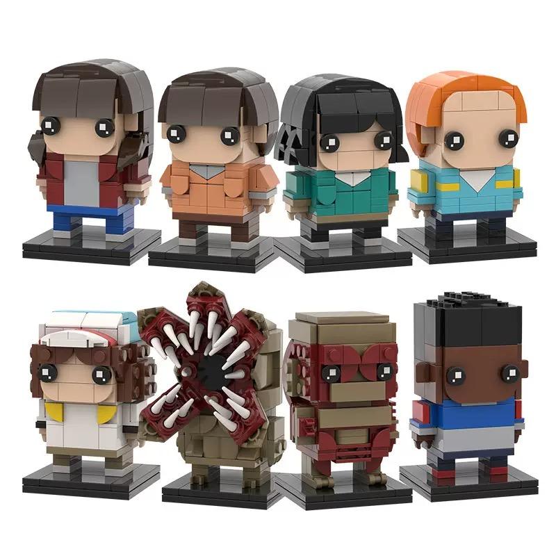 Brick Head Z Model Building Toy Desktop Creative Toy Ornament Building Blocks Set Educational Toy Boy'S Birthday Gift