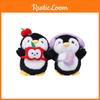 Animal Cute Penguin Plush Toy Keychain With Pp Cotton Filling For Gift Idea