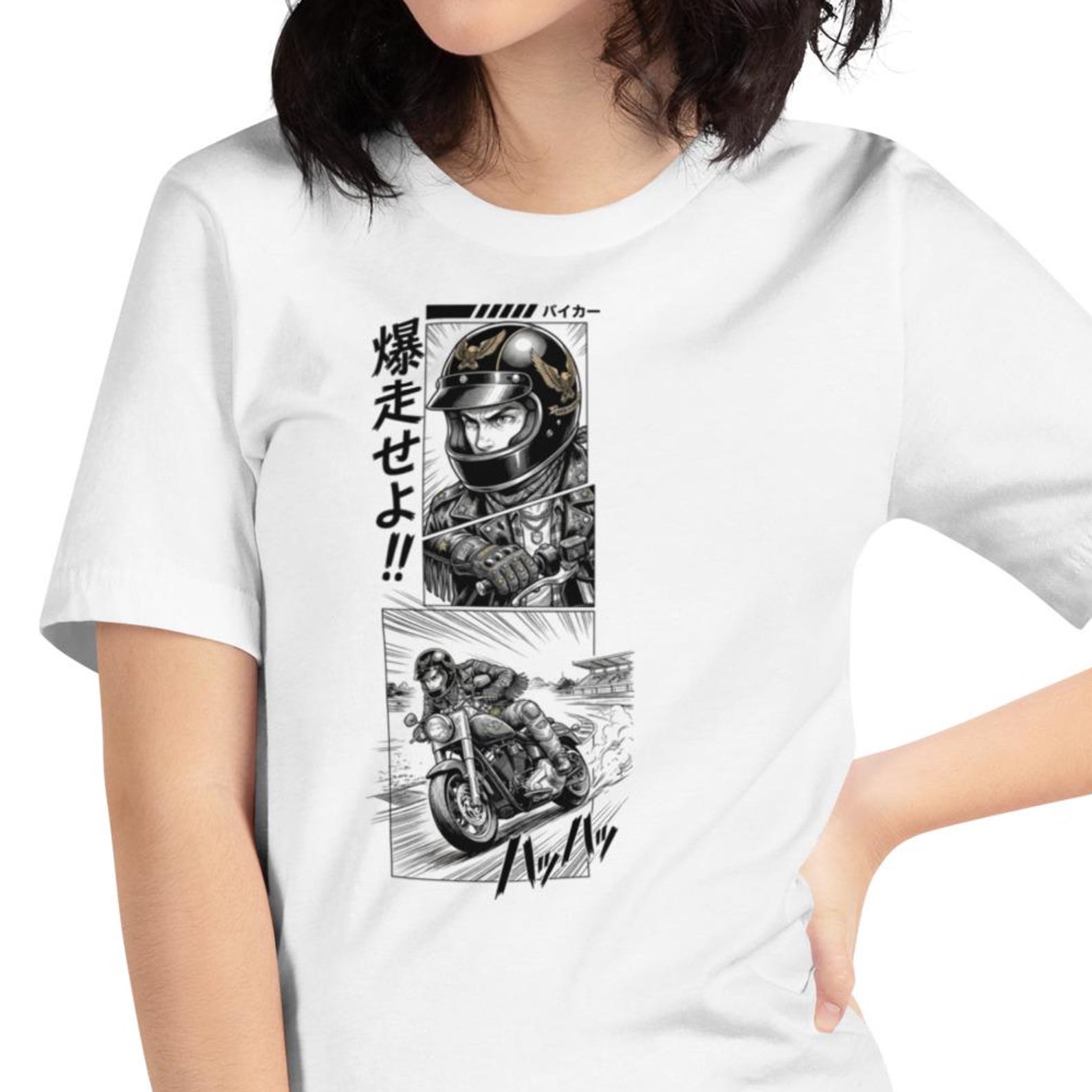 Japanese Manga Racing T-Shirt | Black Anime Drift Car Graphic Tee | JDM Motorsport Apparel 2XL