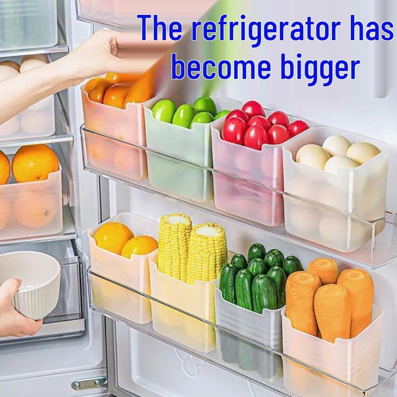 Refrigerator Door Egg & Fresh Food Storage Box