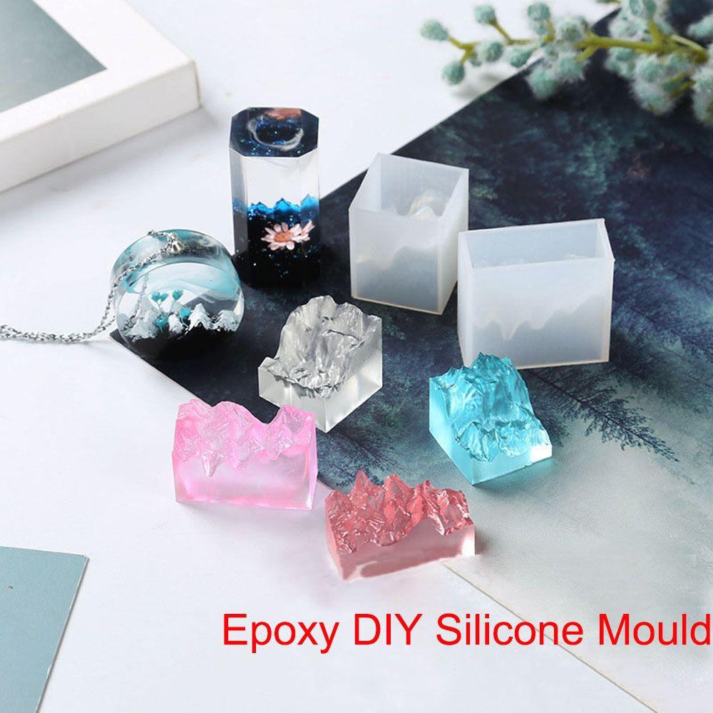Micro Landscape Ocean Broken Mountain Jewelry Making Silicone Mold Crafts Tools Jewelry accessory