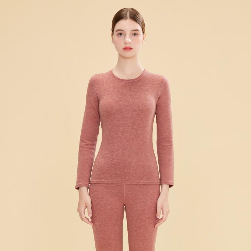 Winter Thermal Underwear Set Wool Silk Blend Warm Base Layer Men Women