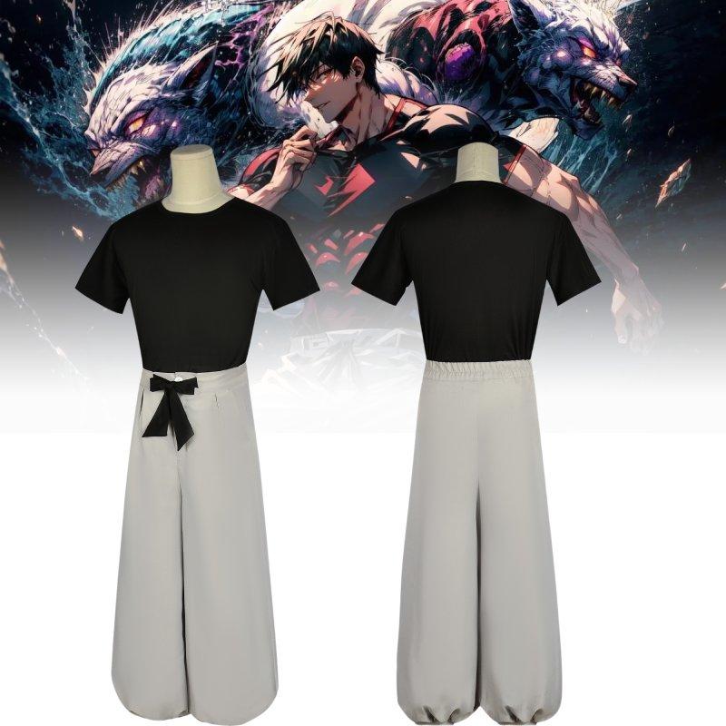 Jujutsu Kaisen Fushiguro Toji Cosplay Costume Set Performance Clothing Suit