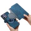 Per Magsafe Flip Cover in Pelle per Motorola Edge 60 Pro Fusion 50 Ultra G05 G15 G75 G85 Custodia con Portafoglio Magnetico Rimovibile Porta Carte