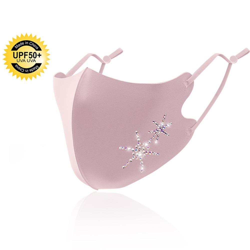 Breathable Ice Silk Mask Anti-UV Anti-sun Mask Fashion Riding Face Mask  Gift