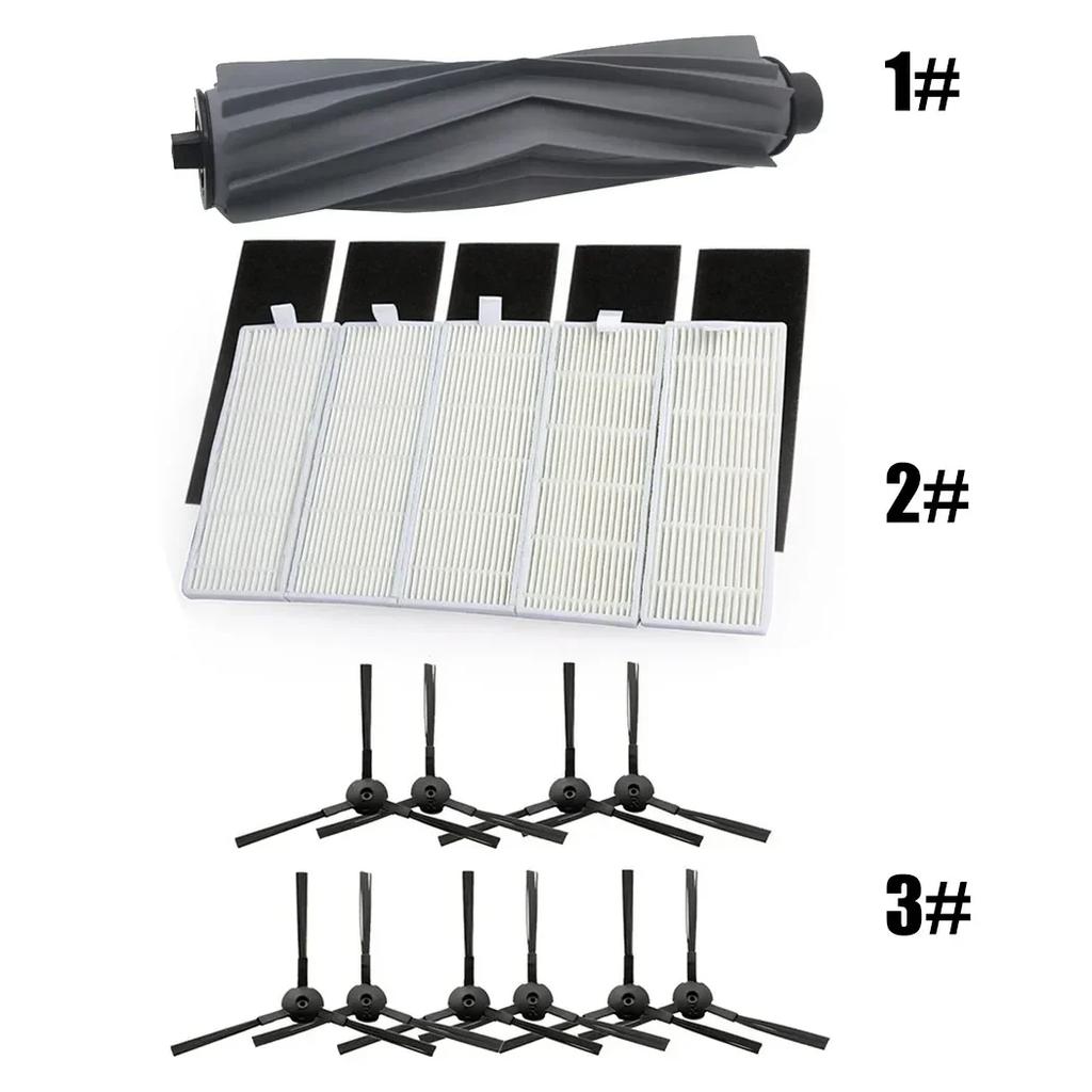 Replaceable Side Brush Filter for Osoji Dojosan 990 Pieces Vacuum Cleaner Maintain Optimal Cleaning Performance