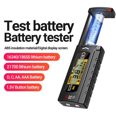 Testeur de charge de batterie précis avec affichage numérique, adapté à une utilisation à domicile et au bureau, parents, enseignants, ingénieurs