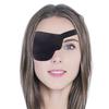 3D-Augenklappe für das rechte Auge mit verstellbarem Band Schwarz