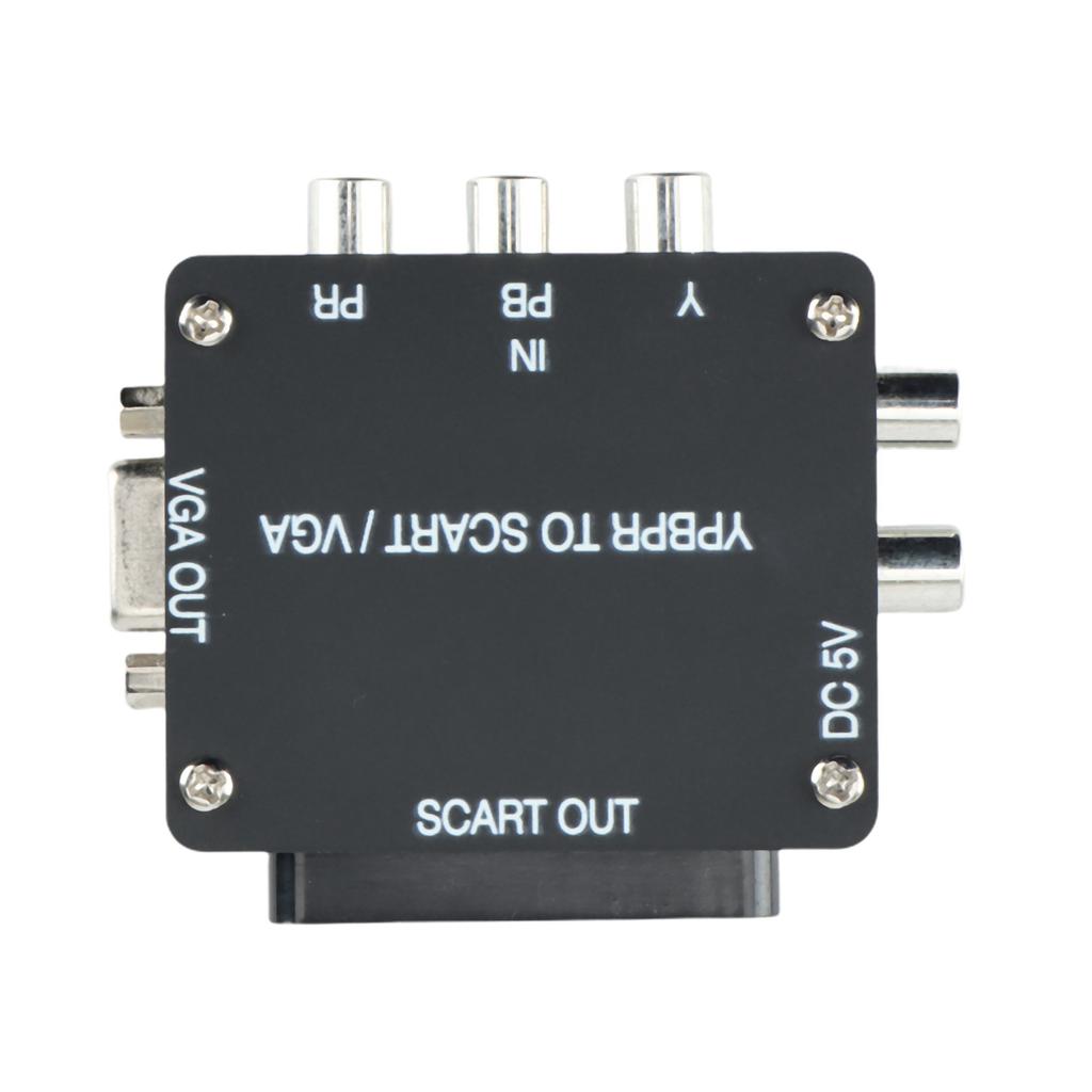 B03B-YUV TO RGBS YPBPR to SCART YPBPR TO VGA Component Transcoder Converter Game Console, RGBS to Color Difference Component