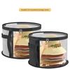 New Hat Box Convenient Round Travel Hat Box Organizer Wear-Resistant Hat Organizer Hat Storage Organizer