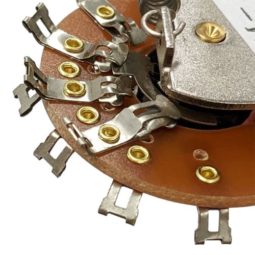 YJB PARTS DM-50 Japonský páčkový přepínač se dvěma knoflíky (Otevřený typ, 5cestný)