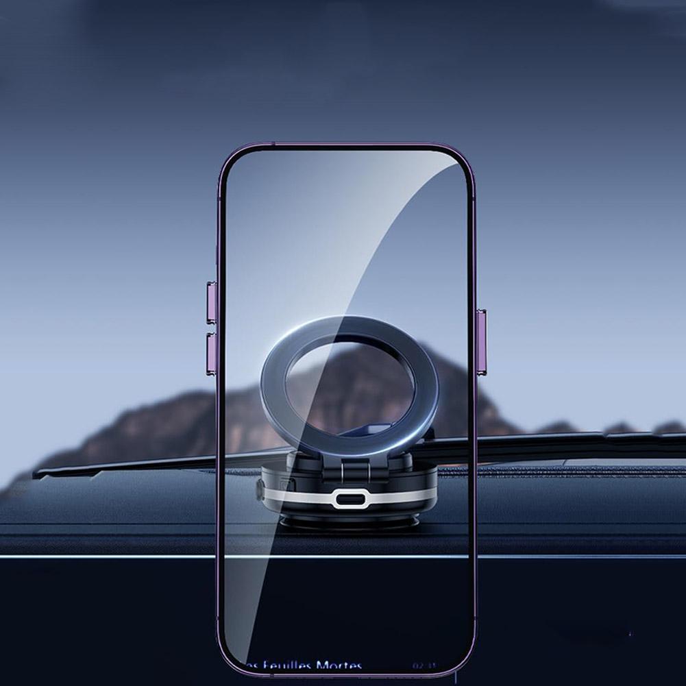Car Phone Holder Magnetic Cell Phone Holder 360° Rotation Car Mount Suction Cup for iPhone Smartphone