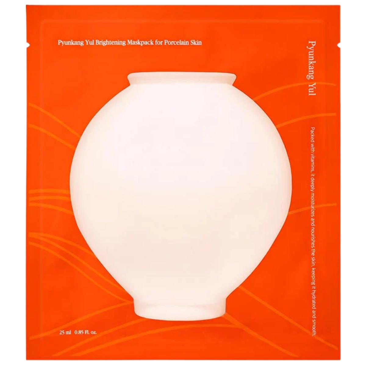 

Pyunkang yul Brightening Maskpack for Porcelain Skin 25 ml - odżywcza maska do twarzy