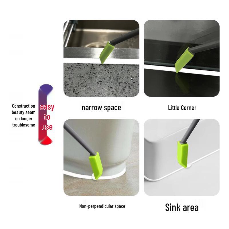 9-in-1 Multi-Functional Scraper: Spatula, Adhesive Tool, Smoothing, Trimming, Glass Glue, Grout, Scrap, and Gap Cleaning Tool