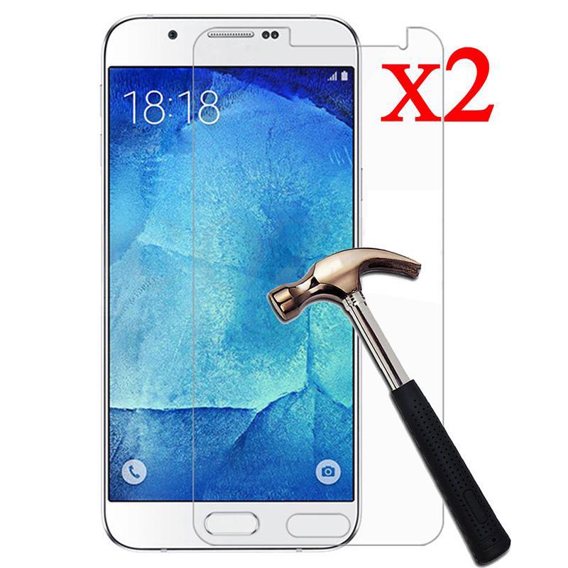 2 pellicole protettive per schermo in vetro temperato Premium 9H per iPhone Samsung Huawei Xiaomi Meizu ecc