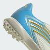 adidas F50 Messi League Laceless TF Little Kid 'Ivory Semi Blue Burst'