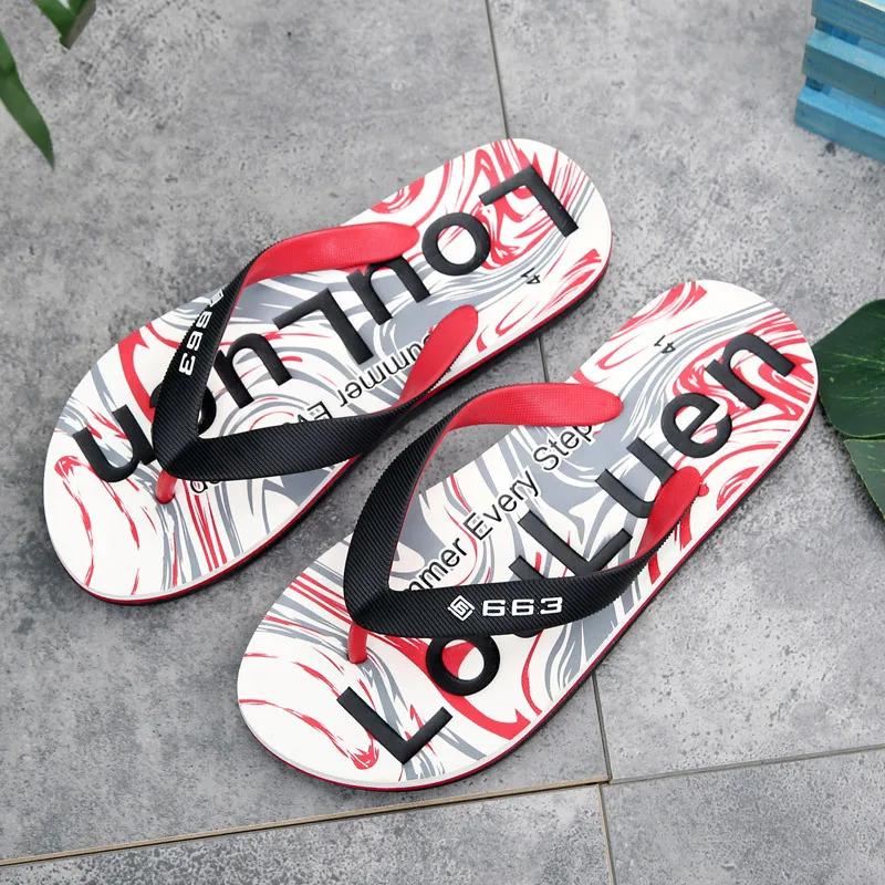 Beach Flip Flop Summer Men's Slippers Massage Sandals Fashion Breathable Casual Shoes 2024 New Hot Shoes Zapatos Hombre  Shoes