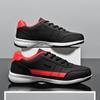 Mode Mode Freizeitschuhe Herren Outdoor Tennis Sneaker Leicht Bequem Schnürschuh PU Trainer Größe Kleiner als Normal für Herren
