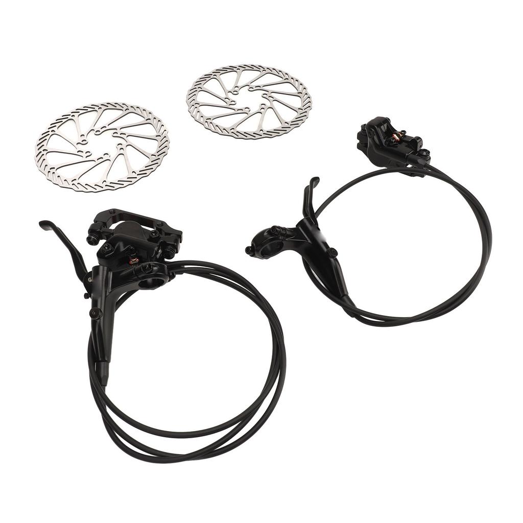 Hydraulic Disc Brake Kit Mountain Bike Disc Brake Set for Small Wheeled Bicycles Fixed Gear Bicycles Road Bikes