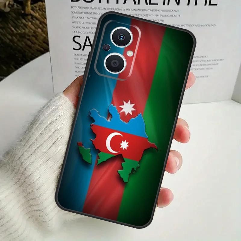 Azerbaijan Flag Phone Case For OPPO Reno 14F 12F 12 11 13 F 10 Pro 8T 7 8 Lite OPPO Find X9 X8 X6 X5 Pro Cover