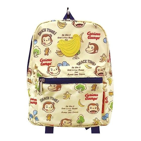 Eye Planning Curious George Baby Backpack Banana Patch W21 x H25 x D9cm K7530