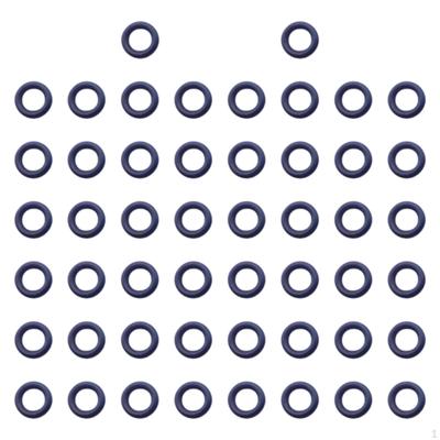Set da 50 Pezzi Guarnizione O-Ring Accessori ID 9.7mm, Larghezza 4mm Guarnizione di Tenuta