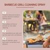 Powerful skillet degreaser, fast and strong heavy-duty grill grease spray, effectively removes stains, black marks, and burnt residues