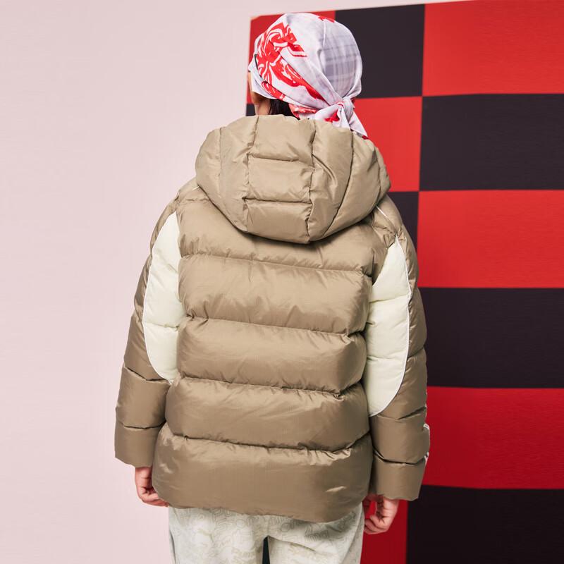 PUMA Boys' Retro College Style Winter Down Jacket