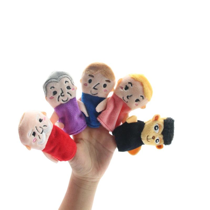 

Finger Dolls Dolls Hot Selling Animal Soothing Toys Dolls 7cm