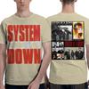 Zabawne koszulki System Of A Down EU i UK Tour 2026 Unisex z okrągłym dekoltem 100% bawełna koszulki z krótkim rękawem koszulka rozmiar ubrania