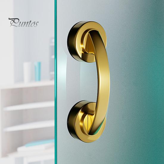 Glassdørhåndtak 10 kg belastningskapasitet Sikkert grep Enkel installasjon Universal sugekopp Skyvedørshåndtak til baderom