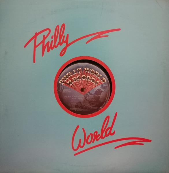 

12inch Record HAROLD MELVIN THE BLUE NOTES Dont Give Me Up 096949 Philly World Re 1984 US SoulFunk Used
