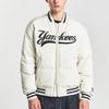 New MLB Varsity New York Yankees Down Jacket Unisex White 3ADJV0346-50CRD
