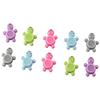 10 Stücke 5 Farben Silikon Spacer Perlen 3cm Schmuck Stift Perlen Schildkröte Silikon Perlen Armband
