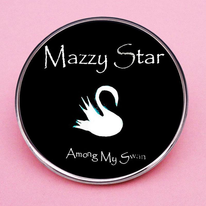 Exclusive Star Mazzy Folk Music Band Brooch Pin Timeless Metal Accessory Alloy