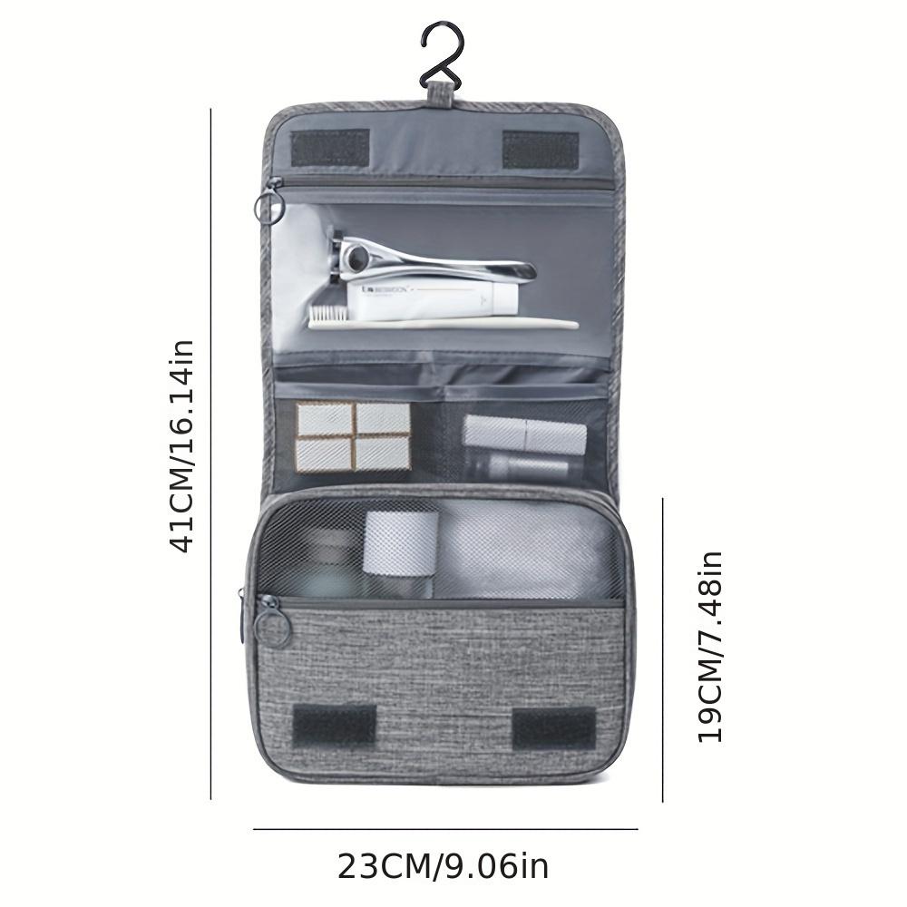 1pc Toiletry Bag Hook Multi Functional Makeup Bag Waterproof Cosmetic Storage Bag Bathroom Organizer Portable Travel Storage Bag