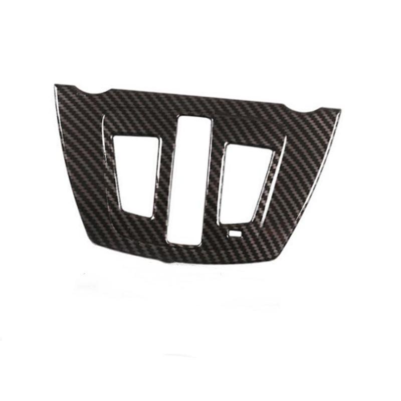 

Для BMW 5 7 серии F10 F18 F01 F02 автомобильная лампа для чтения на крыше, кнопки переключателя люка на крыше, накладка на рамку, крышка авто салона carbon fiber style