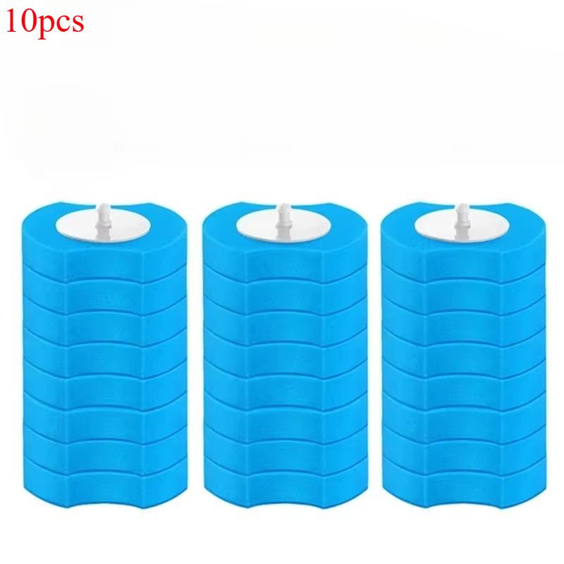 

Сменные насадки для туалетной щетки одноразовые с 3 вариантами аромата - Заменяемый чистящий инструмент для домашних ванных комнат ocean синий