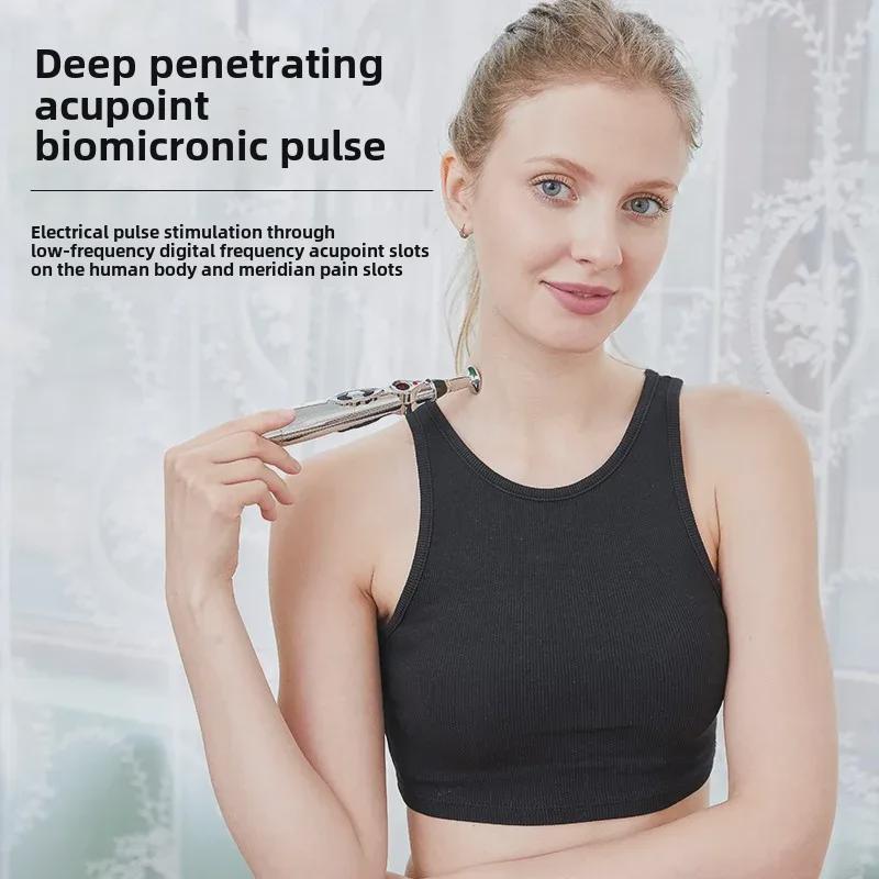 Electric Meridian Acupoint Massage Pen