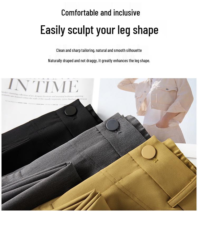 Women's High-Waisted Wide-Leg Pants - Spring/Summer Fashion 2026