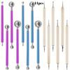 14pcs DIY Stainless Steel Set Double-Ended Ball Shape Carving Molding Tool Sculpture Modeling Tools Polymer Clay Sculpting Tool