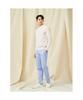 Binpolmen [Essential] Spring Chino Slim Pants Sky Blue (Bc5121E01Q)